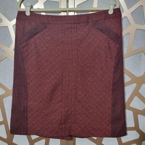 NWOT ETCETERA Wool Blend Pencil Skirt